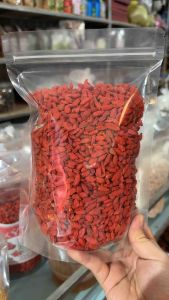 (SALE KHỦNG 30%=60%) [Loại Siêu Vip] Hạt kỷ tử đỏ sấy khô hạt to đỏ khô sạch dùng pha trà bổ gan nhuận phế tăng cường thị lực [500 g]- Qùa Tây Bắc 27