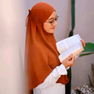 Kerudung Syari Bergo Khimar Instan Tali- Crinckle Airflow premium-Size L