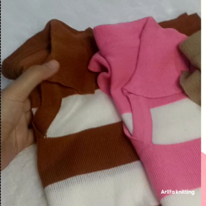 sweater rajut blaster valensia blus korea terbaru