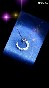 Dây chuyền Bạc S925 kèm mặt rắn xi kim