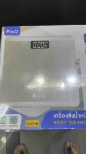 เครื่องชั่งน้ำหนักดิจิตอล 180kg. ตาชั่งอัจฉริยะ Kireo ที่ชั่งน้ำหนัก Electronic Body weight scale คิเรโอะ ใส่ถ่าน AAA 2ก้อน -หน้าจอแสดงผลแอลซีดี LCD -สามารถปิดเครื่องเองโดยอัตโนมัติ หลังจากไม่ใช้งาน