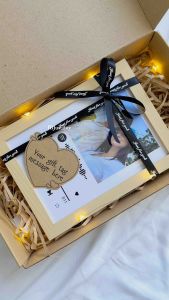 Customized Spotify Photo Frame with Box and Fairy Lights Anniversary Gift Valentines Gift Monthsary Gift Birthday Gift Christmas Gift Surprise Gift Happy Fathers Day Gift Happy Mothers Day Gift Personalized Photo Frame Gift for Him Gift for Her