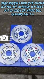 Disc piringan cakram depan nissin 220mm ukran std JUP MX OLD JUP MX 135 JUP BURHAN JUP Z VEGA ZR DLL