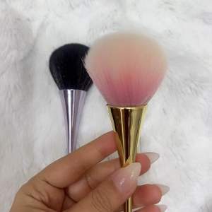 Chổi phủi cán dài - Chổi phủi bụi nail lông mềm đẹp - Cọ phủi móng sang chảnh - Cọ đánh phấn trang điểm make up