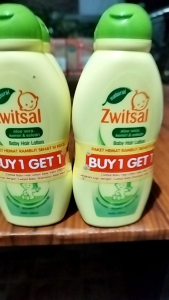 BUY 1 GET 1 ZWITSAL Hair Lotion 2 x 200ML Aloe Vera Kemiri Seledri AVKS 200 ML Perawatan Rambut Bayi