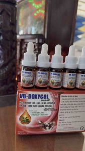 DOXYCOL (10ml) khò khè hen khẹc vẩy mỏ hô hấp CRD CCRD sưng phù đầu khàn mất tiếng trên chim gà đá gà chọi gà đòn gà tre
