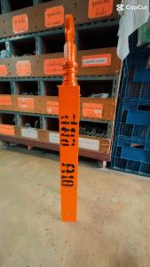 หูลากเทเลอร์ คอลากสาลี่ คอลากเทเลอร์ อะไหล่ต่อพ่วง รถไถนาเดินตาม รุ่นแรมโบ้ 3" ลูกหมาก รู 1" ตราสมอ