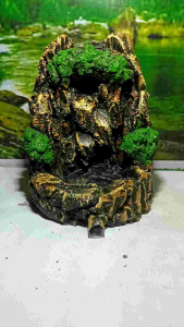 tebing air terjun 20cm aquascape