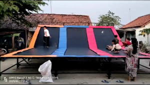 matras trampolin berbagai ukuran