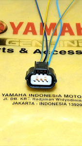 Soket Sensor langsam ISC Yamaha Aerox Nmax mio Xeon Soul Kabel Soket ISC langsam Yamaha PIN 4 original