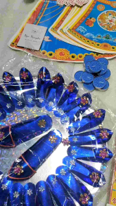 Trọn Bộ Giấy Cúng Đầy ThángThôi Nôi Cúng Căn Màu Xanh/Bộ Giấy Cúng Bà Mụ