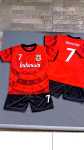 JERSEY PRE MATCH TIMNAS SETELAN BAJU BOLA PRE MATCH TIMNAS UMUR 1 SAMPAI 14 TAHUN