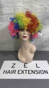Onhand PH 🇵🇭 Afro Wigs Christmas Party Wigs Retro Wigs Colored Short Wig PH Fast Shipping 🇵🇭