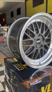 [ล้อไทย เบา แข็งแรง ขอบ 18 กว้าง 8.5 5/112 หรือ 5/114 ราคา 4 วง]