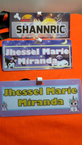 Personalized PVC School Nametag for kids