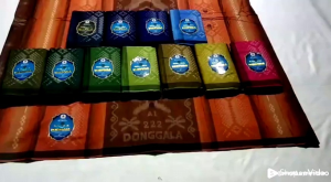 Sarung Donggala A1 Motif Delima Dan Melati 3D