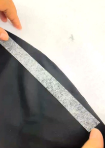 Lem SUM Bolak Balik Lembaran Untuk Kain/ Textile Lebar 115cm Harga Per Meter