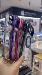 Case casing iphone 11 12 13 14 plus pro max soft case magsafe magnetic premium mewah