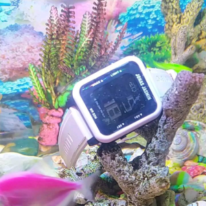 Jam Tangan Wanita  JONAS JASMIN JJ HM 7466 Digital Strap Silikon Tahan Air