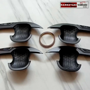 Cover Outer Mangkok Pintu Mobil Daihatsu New Ayla 2023-2025 Hitam Doff