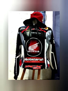 Sweater Hoodie Racing Full Printing Terbaru 2024