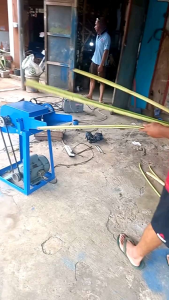 PISAU PENCACAH RUMPUT SPOH PANDE BAHAN BAJA dilengkapi as sambung