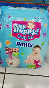 Baby Happy Pants M32 Pamper Popok Celana Pampers