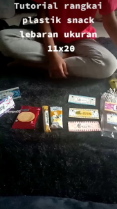 BUNGKUS PARCEL MINI LEBARAN / PLASTIK SNACK LEBARAN / AMPLOP LEBARAN MASA KINI / AMPLOP ANGPAO / AMPLOP ANGPAU 11x20