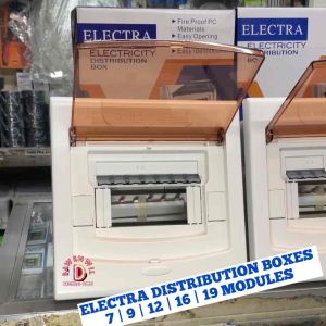ELECTRA PLASTIC BASE DISTRIBUTION PANEL BOX