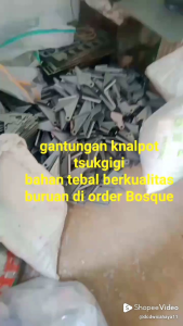 gantungan tsuk gigi knalpot racing matic