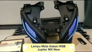 (Gratis Flasher) Lampu Mata Gaban RGB Jupiter MX new 135