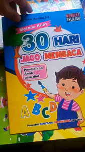 Buku Anak Metode Kilat 30 hari Jago Membaca