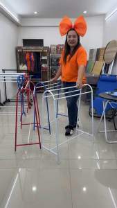 KANTAREEYA ราวตากผ้าขนหนู ราวตากผ้า A-mini 35x73x85cm. รุ่น KT-EP09  คละสี ราวตากผ้าขนหนู ราวตากผ้ามินิมอล ราวมินิมอล ราวตากผ้าเช็ดตัว