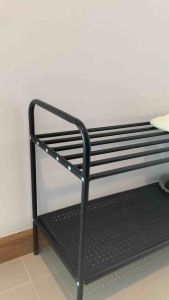 KANTAREEYA ชั้นวางรองเท้าอเนกประสงค์แบบ 2 ชั้น รุ่น KT-SS12-2T