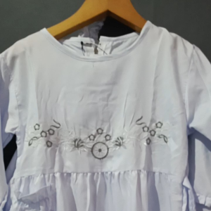 setelan gamis muslim putih gamis manasik haji anak perempuan