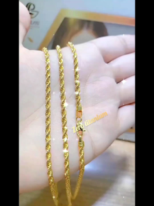 Kalung Tali tambang titanium anti karat stainless steel