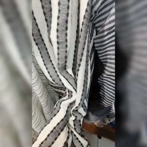 Promo!! BAHAN KAIN LINEN KOTAK LINEN SALUR BORDIR HARGA PER 0.5