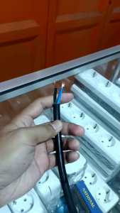 Kabel NYMHY 2X075 mm KITANI panjang 25 meter kabel listrik serabut