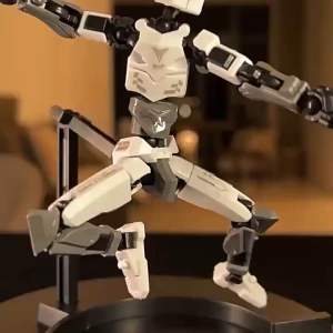 Cool mecha joint doll toys DIY assembly robot movable decompression doll hand-made ornaments