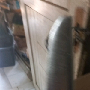 Pisau Gagang Hitam Panjang Total 24cm