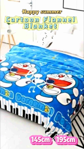 Cartoon Flannel Soft Blanket / Selimut Baldu