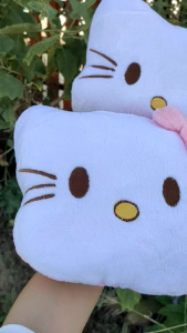 หมอนรองคอรองคอคิตตี้ ขนาด 8 นิ้ว ได้2ชิ้น ใช้ในรถยนต์ราคาถูก!!