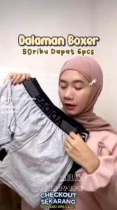 celanadalam BOXER priadewasa ISI 12 pcs terlaris