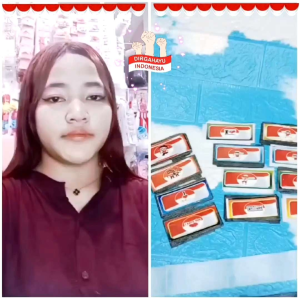 (1PCS) IKAT KEPALA MERAH PUTIH DIRGAHAYU HUT RI / DEKER MERAH PUTIH 17 AGUSTUS / BANDANA MERAH PUTIH / IKM6955