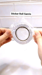 Stiker Roll Gulung 500 Pcs Stiker Edisi Karakter Sanrio Cinnamoroll Kuromi Hellokity Pompopurin