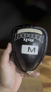 Boon Muay Thai Boxing MMA Groin Guard Steel Cup Black
