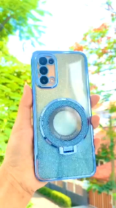 REALME NOTE 60 / NOTE 50 / C53 / C51 / C51S / C21 / C21Y / C11 2021 / C20 - CASING GLITER STANDING