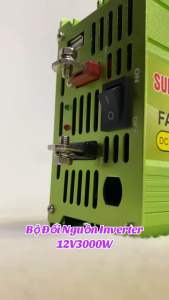 Kích Điện 12V Lên 220V 3000W SUNCHONGLIC FA-3000AF - Bộ Đổi Nguồn Inverter Chính Hãng ( Chống Ngược Cực - An Toàn Cao )