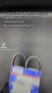 Fanbelt Vbelt 4PK850 Suzuki APVArenaJimnyKatana 95141-61J00 SGP Original