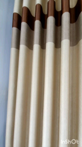 Gorden Jendela Blackout Kobe Poni  Tebal Minimalis Mewah Aesthetic Pintu Kamar Panjang 225 Ring 12